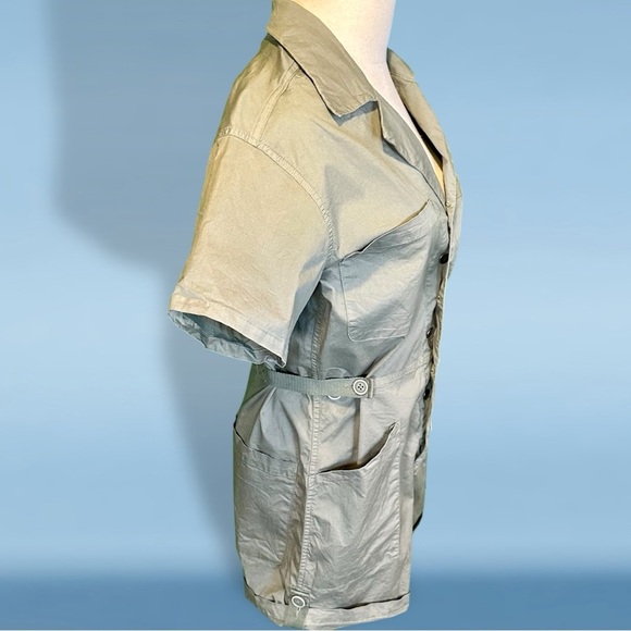 Pistola ‘Parker Field Short Romper’ in “Colonel” Olive Green Size Small - Picture 9 of 16